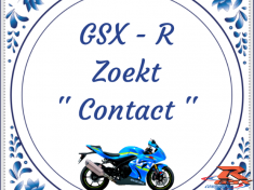 GSX-R zoekt contact