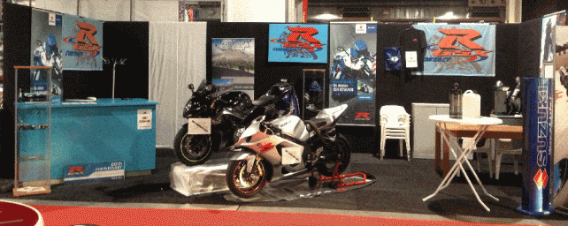 Stand op de Motorbeurs Utrecht 